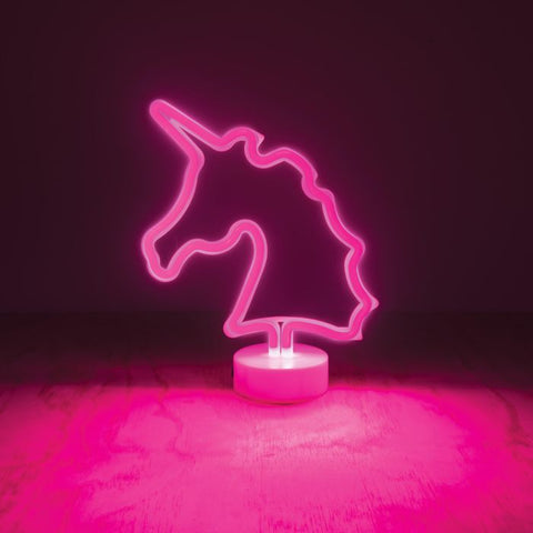 Illuminate Neon Pink Unicorn Light - IS GIFT