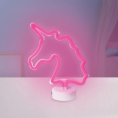 Illuminate Neon Pink Unicorn Light - IS GIFT