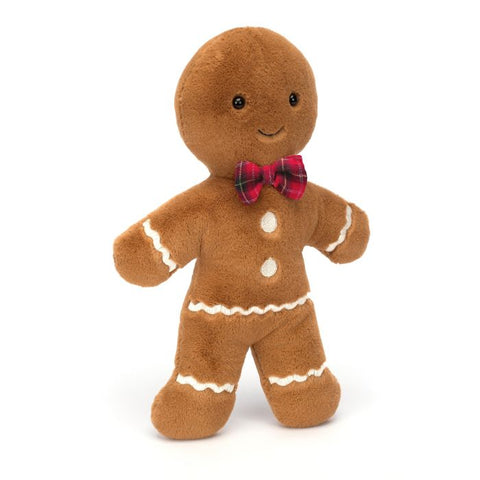 Festive Folly Gingerbread Fred - Large - Jellycat