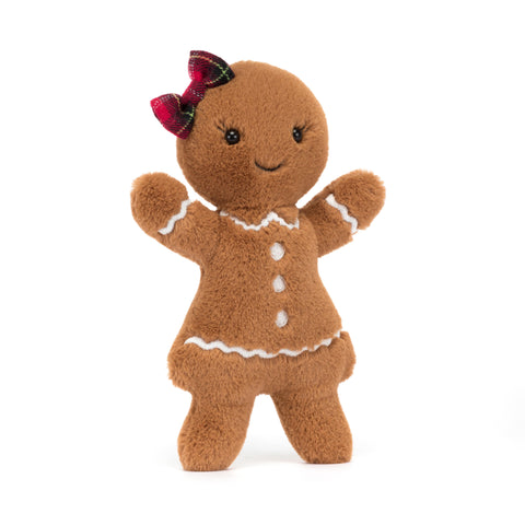 Festive Folly Gingerbread Ruby - Jellycat DISCOUNTED