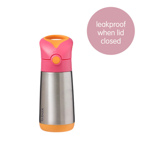 Insulated Drink Bottle - lemon twist 350ml - B Box