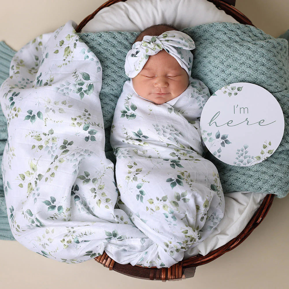 Eden & Olive Reversible Milestone Cards - Snuggle Hunny