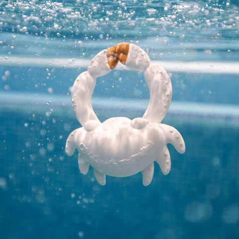 Crab - Teether & Bath Toy - Oli & Carol