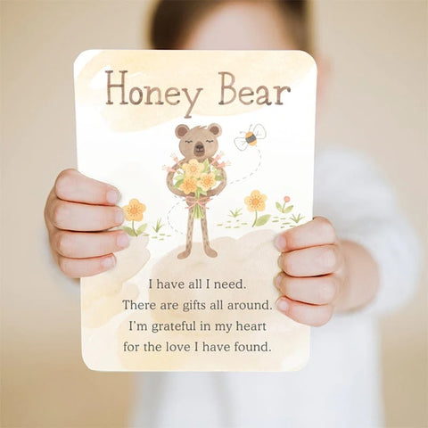 Honey Bear Set - Comforter + Book - Slumberkins STOCK DUE MID JULY