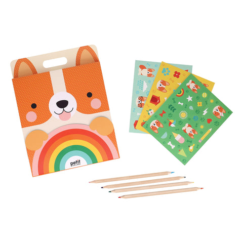 Carry Along Sketch Kit Corgi - Petit College