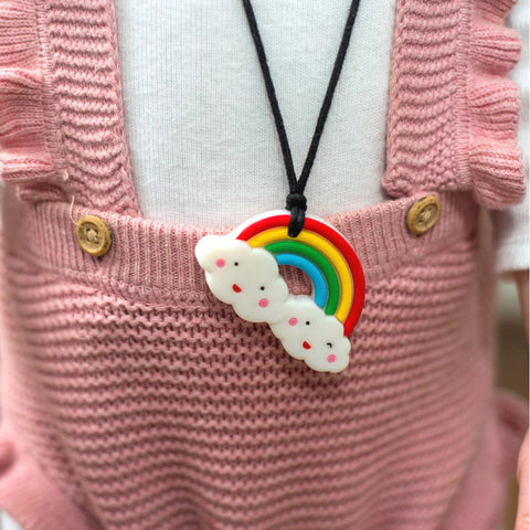 Bright Rainbow Chew Pendant - Jellystone