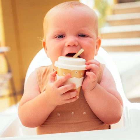 Yellow Daisy Baby Chino Cup 4 oz - Chino Club