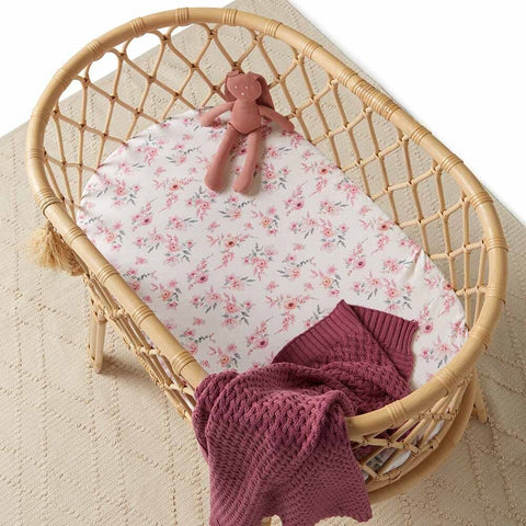Camille Bassinet Sheet / Change Pad Cover - Snuggle Hunny