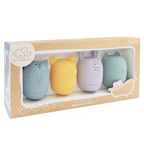 4pk Silicone Bath Buddies - Living Textiles