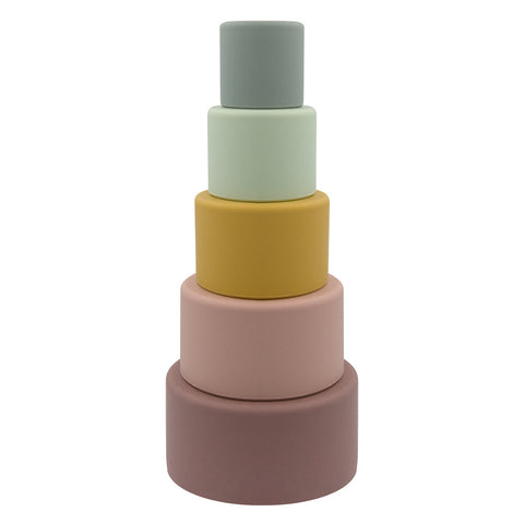 *Silicone Nesting Blocks - Multi - Living Textiles