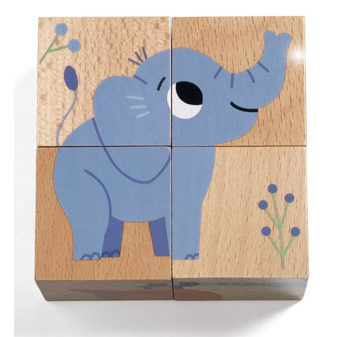 Wild & Co Wooden Puzzle - Djeco