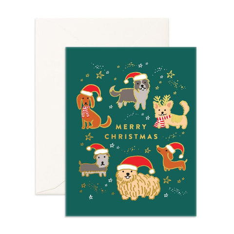 Card - Christmas Dogs - Fox & Fallow