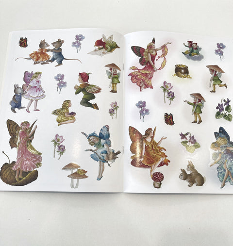 Shirley Barber's Colour in & Stickers Book 2