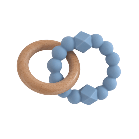 Moon Teether - Soft Blue - Jellystone