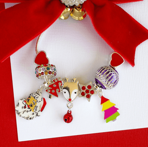 Merry Little Christmas Charm Bracelet - Lauren Hinkley