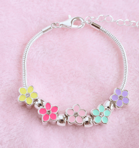 Petite Fleur Bouquet Charm Bracelet - Lauren Hinkley