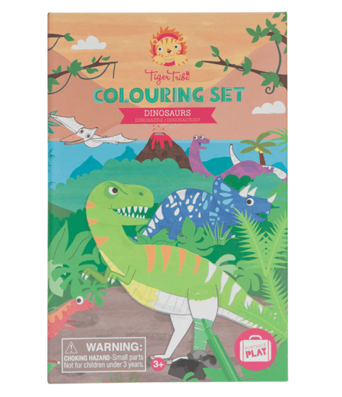 Colouring Set - Dinosaurs - Tiger Tribe