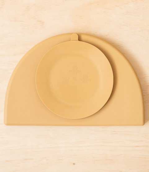 Silicone Divided Plate - Sage - Kiin