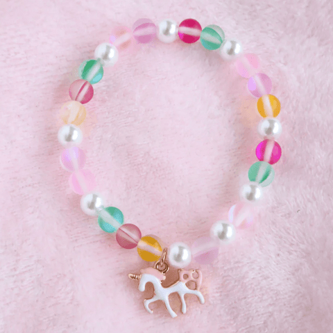 Petite Fleur Unicorn Elastic Bracelet - Lauren Hinkley