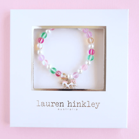 Petite Fleur Unicorn Elastic Bracelet - Lauren Hinkley