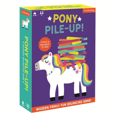 Pony Pile Up Balancing Game - Mudpuppy