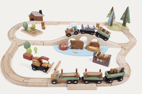 Wild Pines Train Set - Tender Leaf Toys