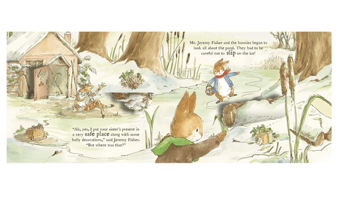 Peter Rabbit Book - The Christmas Present Hunt