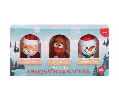 Wind up Christmas Racers