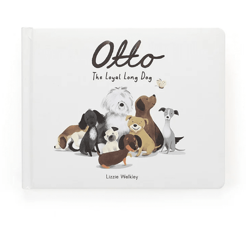 Otto The Loyal Long Dog Book - Jellycat