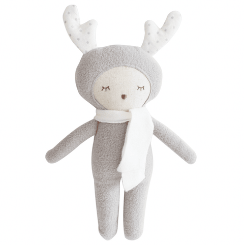 Mini Dream Reindeer 22cm Grey - Alimrose DISCOUNTED