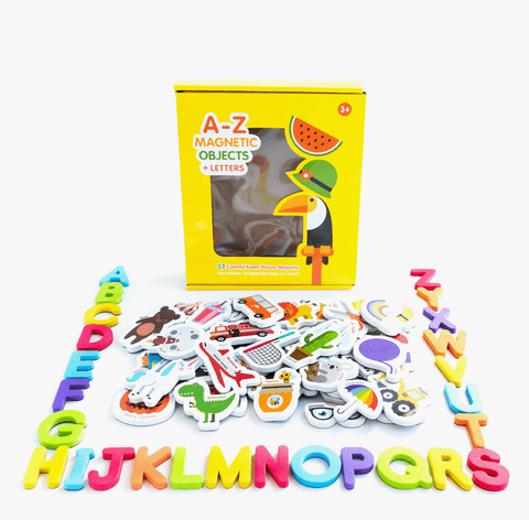 Magnetic Objects & Letters - Curious Columbus