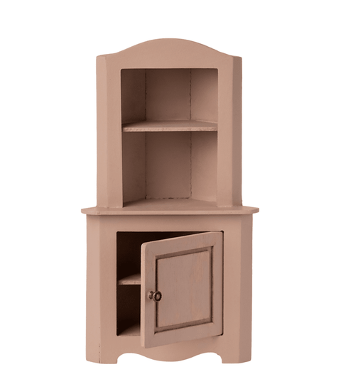 Miniature Corner Cabinet Rose - Maileg