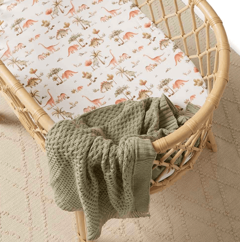 Dewkist Diamond Knit Baby Blanket - Snuggle Hunny