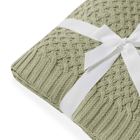 Dewkist Diamond Knit Baby Blanket - Snuggle Hunny