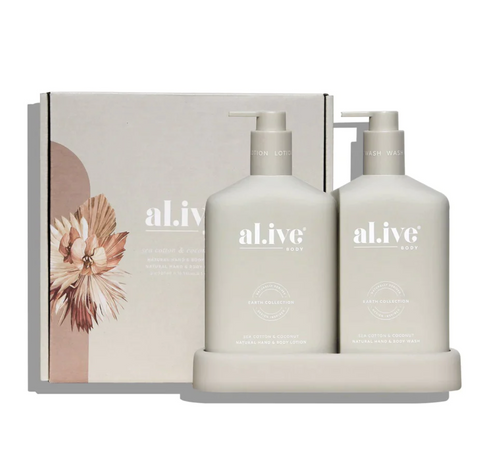 Wash & Lotion Duo - Sea Cotton & Coconut - Al.ive