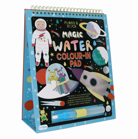 Magic Water Colouring Flipbook – Space - Floss & Rock