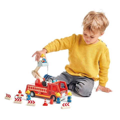 Fire Engine - Tender Leaf Toys