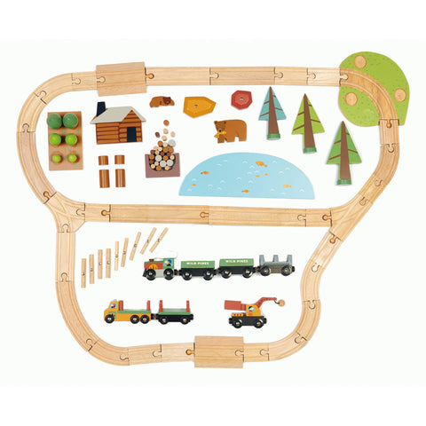 Wild Pines Train Set - Tender Leaf Toys