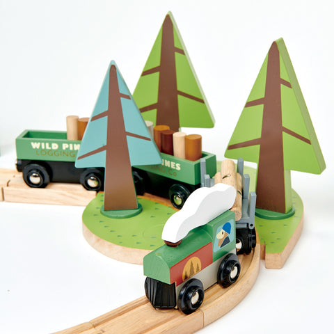 Wild Pines Train Set - Tender Leaf Toys