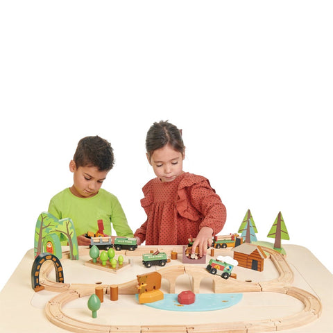 Wild Pines Train Set - Tender Leaf Toys