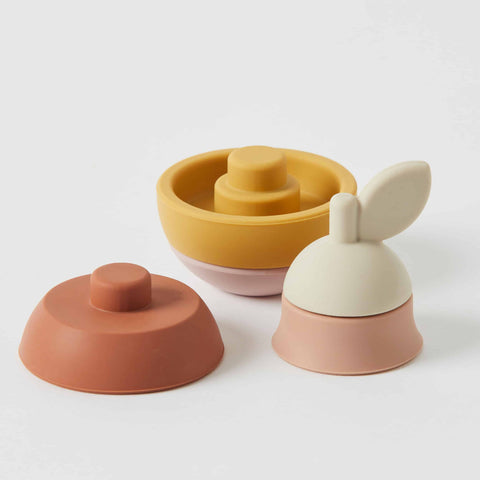 Charli Silicone Pear Stacker - Nordic Kids